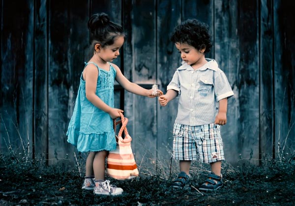 pequeños de la casa