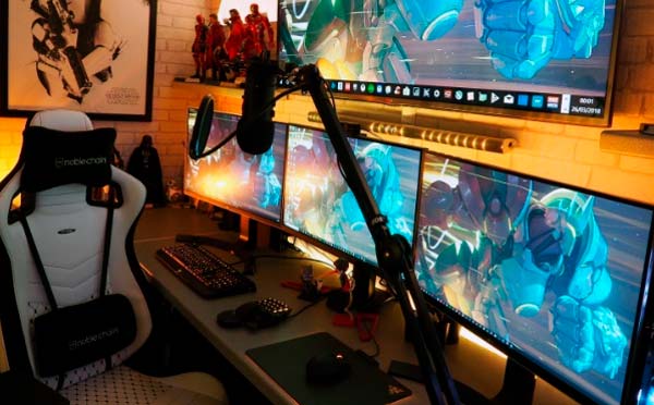 montar un setup gamer
