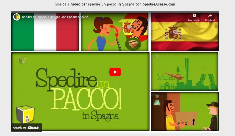 envíos Italia España