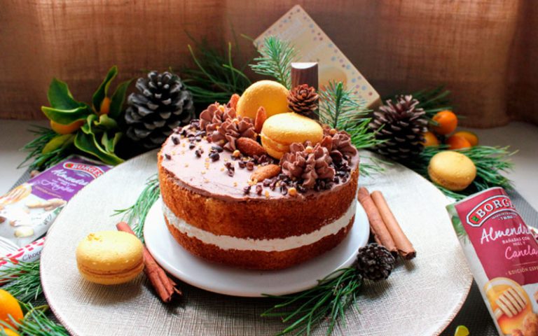 decoraciones pasteles navideños