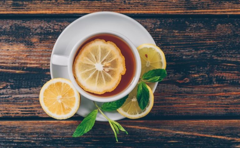 Té de jengibre y limón