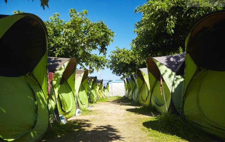 albergues para campamentos