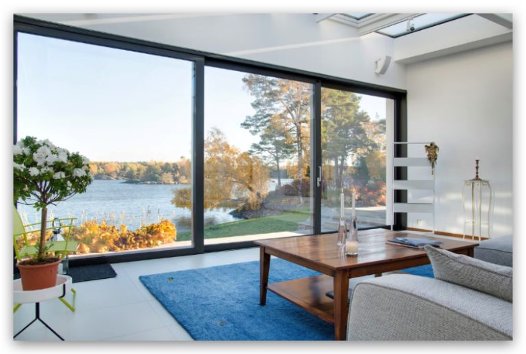 Cortinas de cristal para terrazas