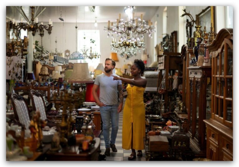 tienda de antigüedades